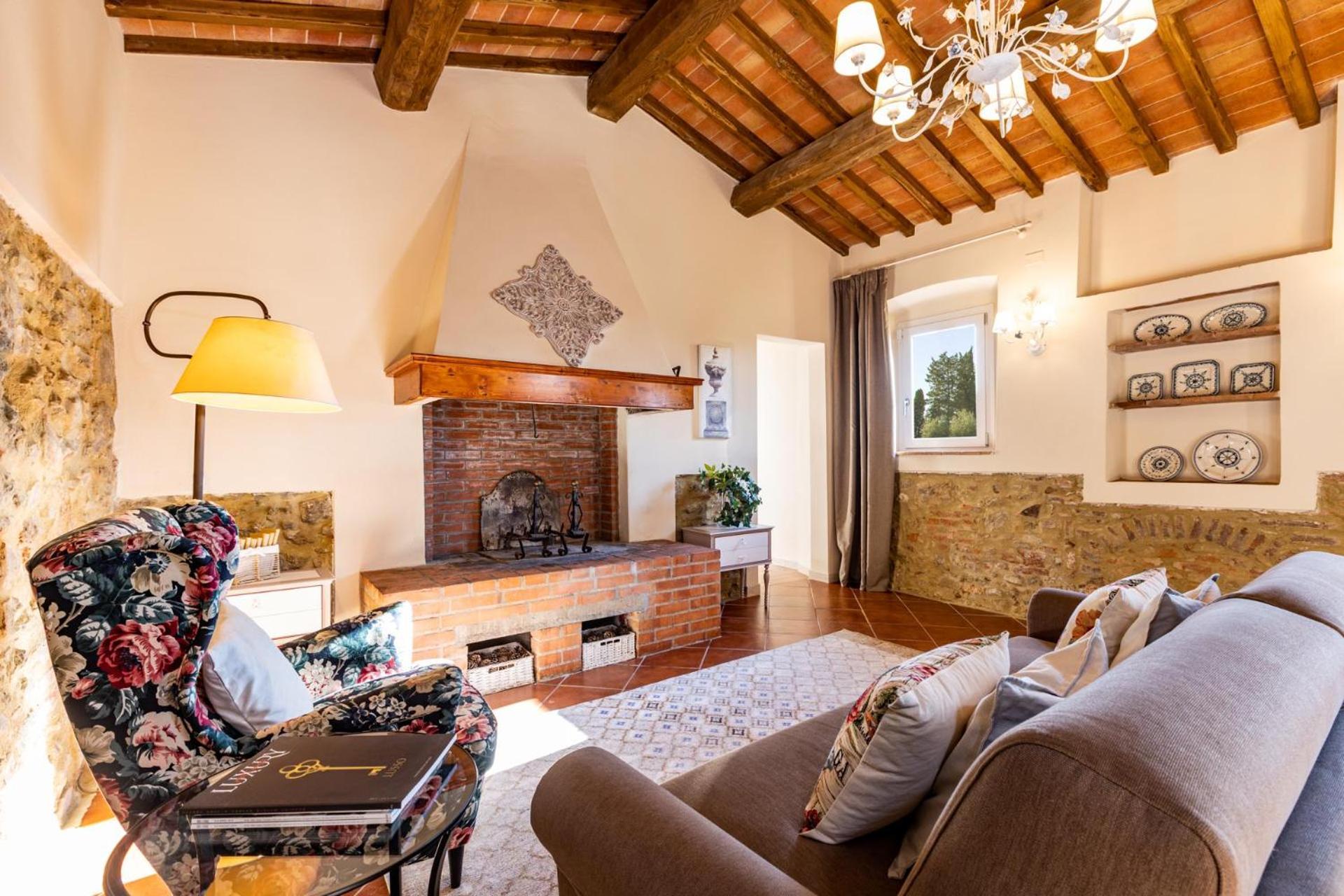 Gorgeous Villa Peccioli, With Private Pool, Ac, Wifi Legoli Экстерьер фото