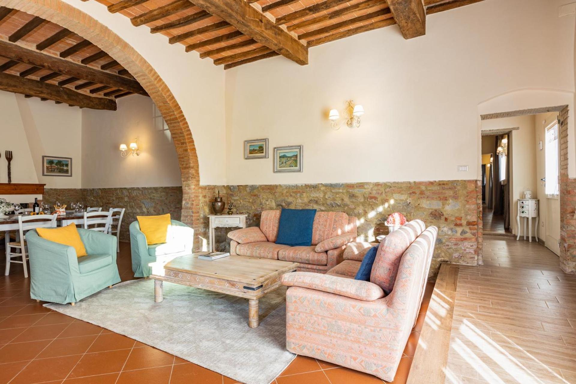 Gorgeous Villa Peccioli, With Private Pool, Ac, Wifi Legoli Экстерьер фото