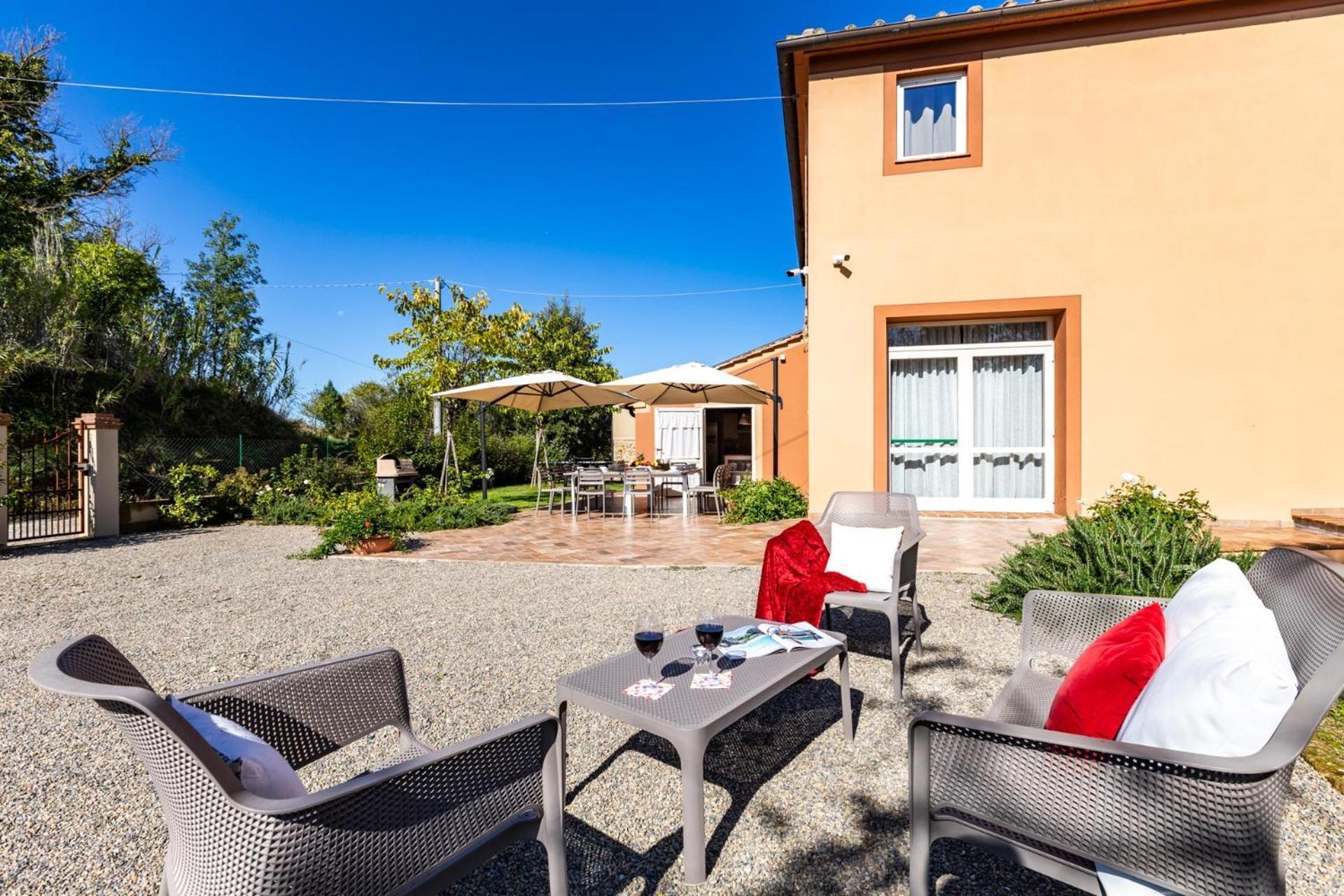 Gorgeous Villa Peccioli, With Private Pool, Ac, Wifi Legoli Экстерьер фото